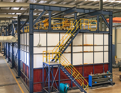 十字轉軌智能生產線